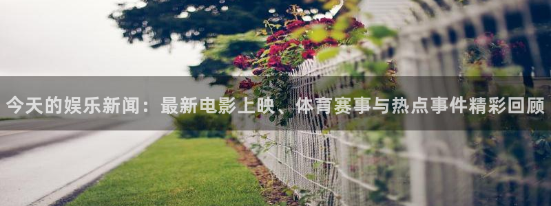 星空娱乐网址：今天的娱乐新闻：最新电影上映、体育赛事与热点事件精彩回顾
